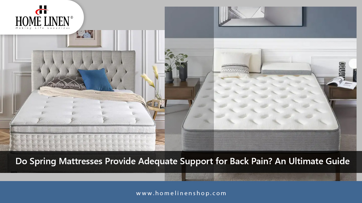 Do Spring Mattresses Provide Adequate Support for Back Pain? An Ultimate Guide