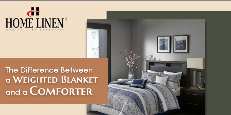 Weighted blanket vs comforter comparison