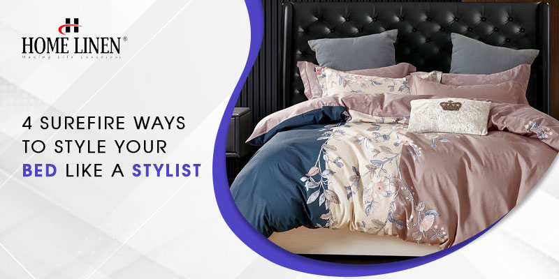 Stylish bed setup
