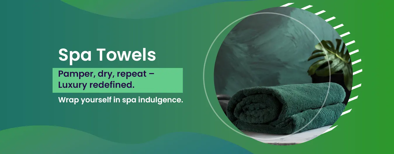 spa bath towels
