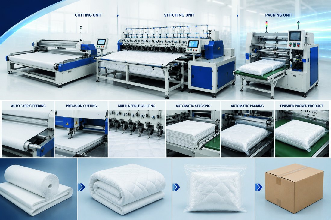 Automatic Cutting Stitching Unit
