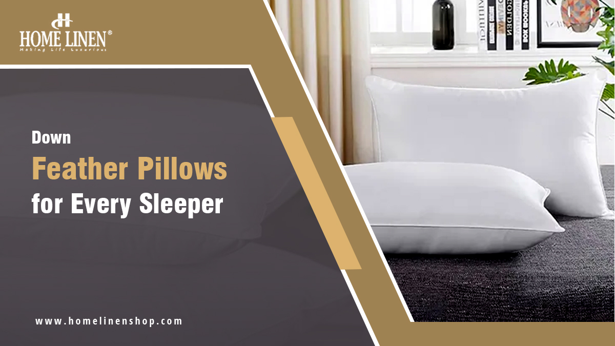 down feather pillows in India 